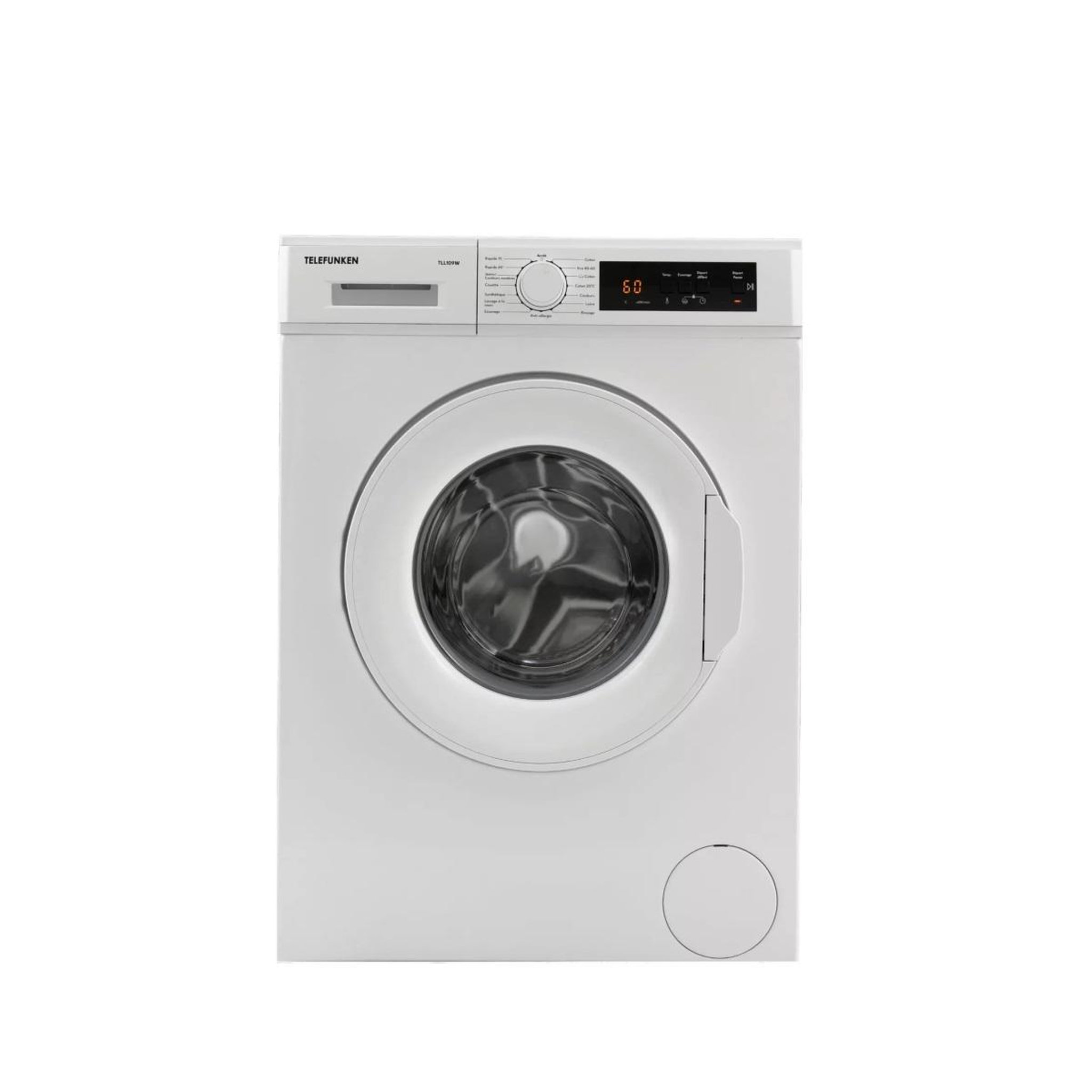 TELEFUNKEN Lave-linge frontal 9 kg 1000 tours/min blanc - tll109w