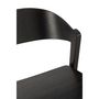 Voir la diapositive 5 : Paris Prix Chaise en Bois  Laga  75cm Noir