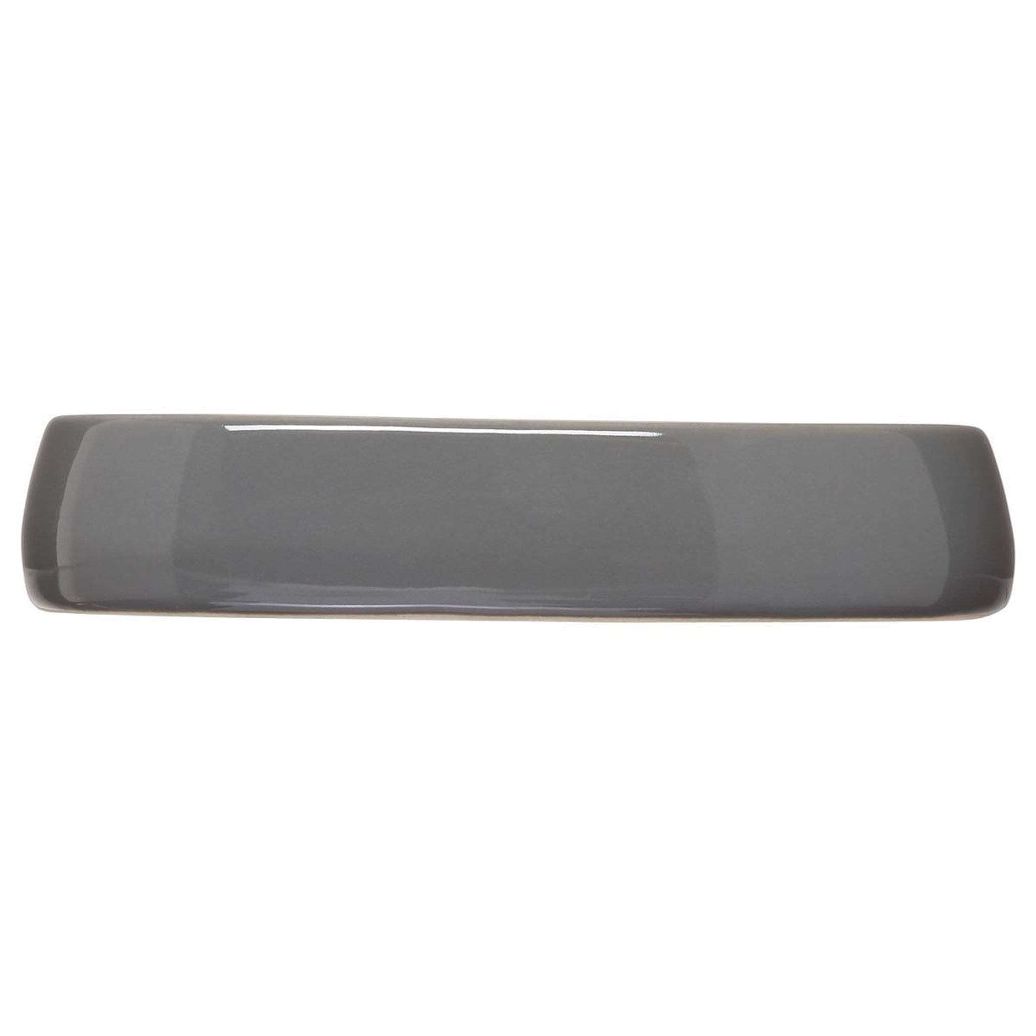 Voir la diapositive 2 : FIVE Porte savon  galet  12cm gris