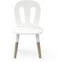 Voir la diapositive 2 : Set enfant 1 table 2 chaises blanc LINIA