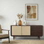 Voir la diapositive 2 : IDIMEX Buffet SIMONA L 175 cm en bois massif