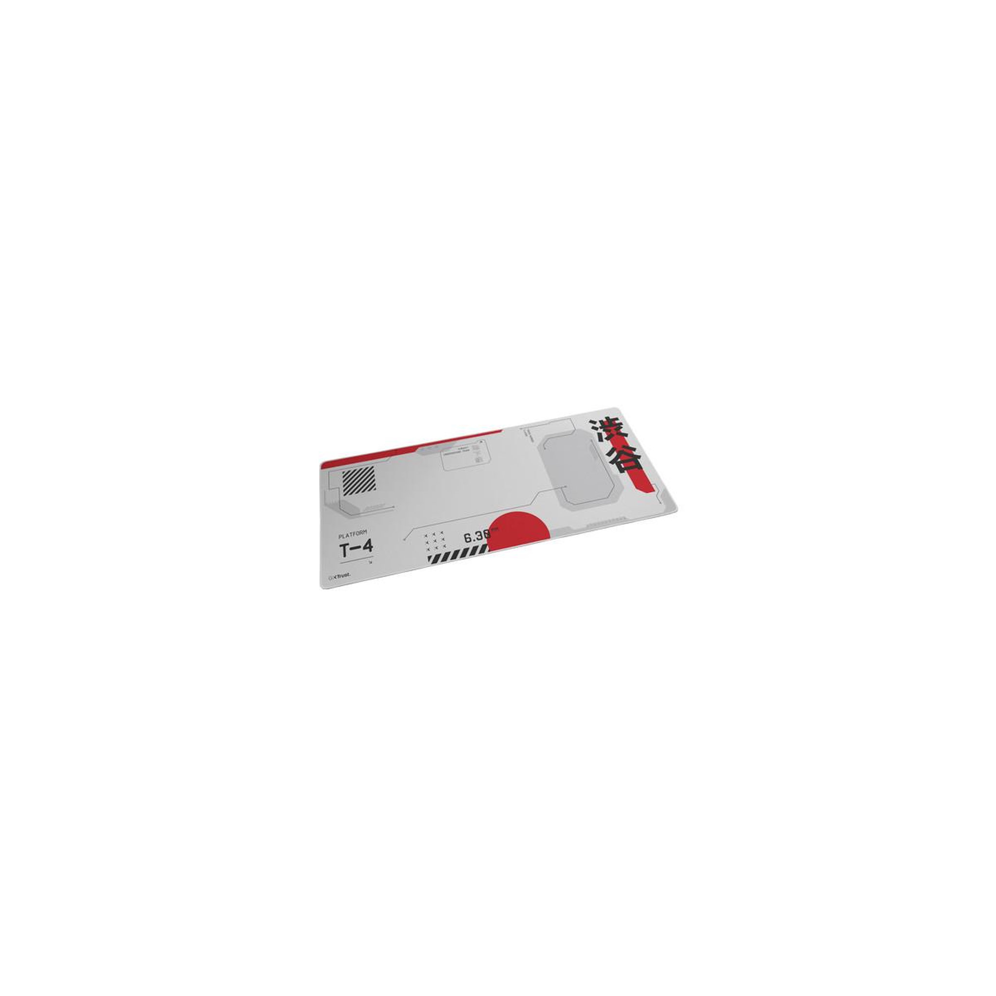 Voir la diapositive 3 : Trust Trust GXT 759 XXL Tapis de souris de jeu Noir, Gris, Rouge, Blanc