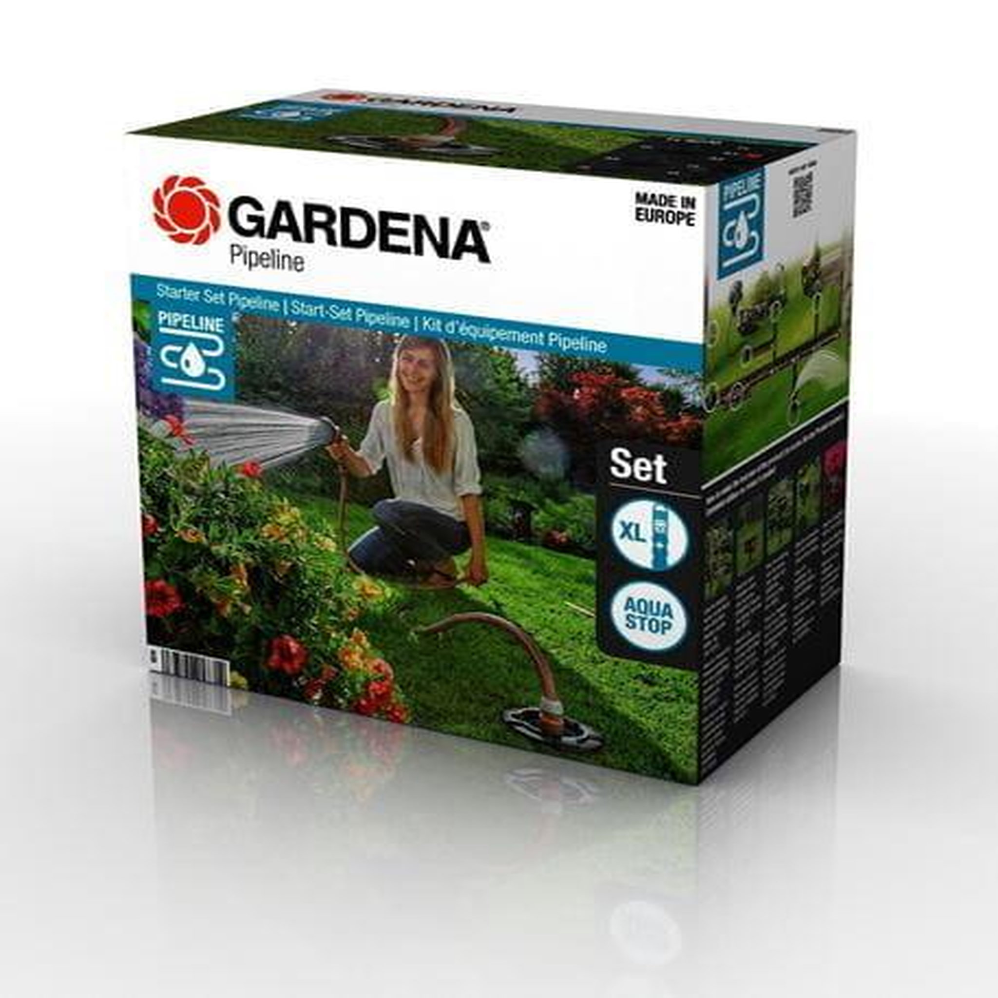 Gardena Kit de démarrage Pipeline pour l'arrosage du jardin