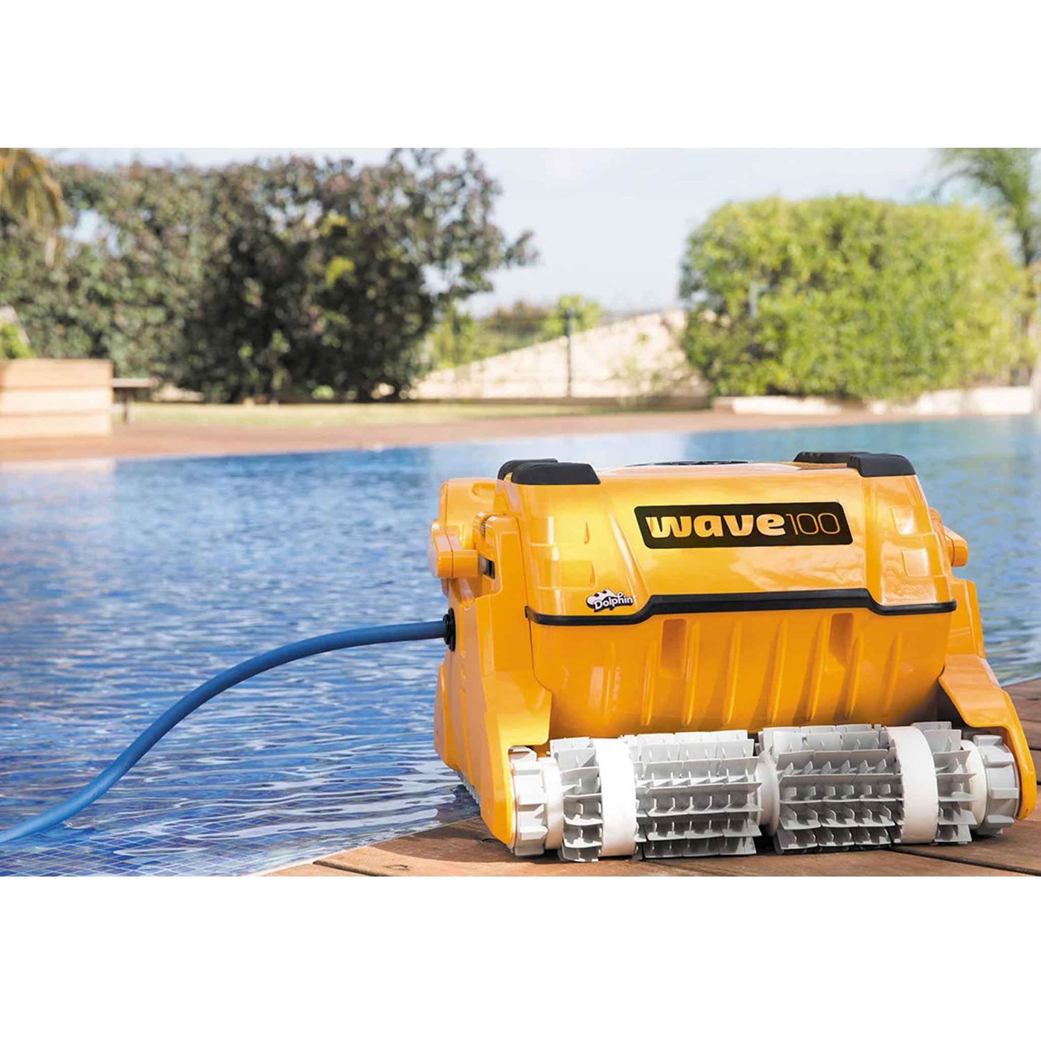 Voir la diapositive 5 : Dolphin Robot electrique de piscine professionnel 25m brosse combinée - WAVE 100
