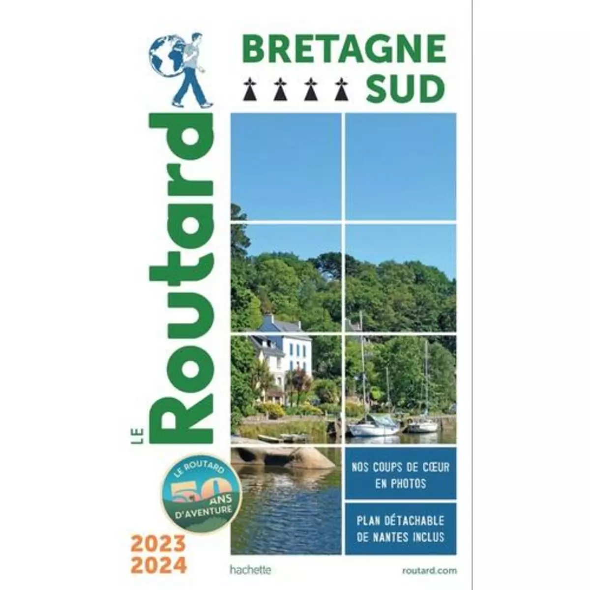  BRETAGNE SUD. EDITION 2023-2024. AVEC 1 PLAN DETACHABLE, Le Routard