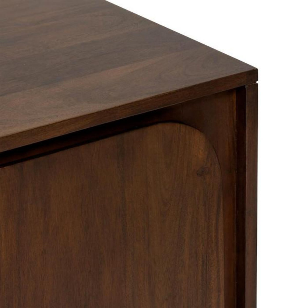 ATMOSPHERA Buffet 2 Portes en Bois  Isana  85cm Marron