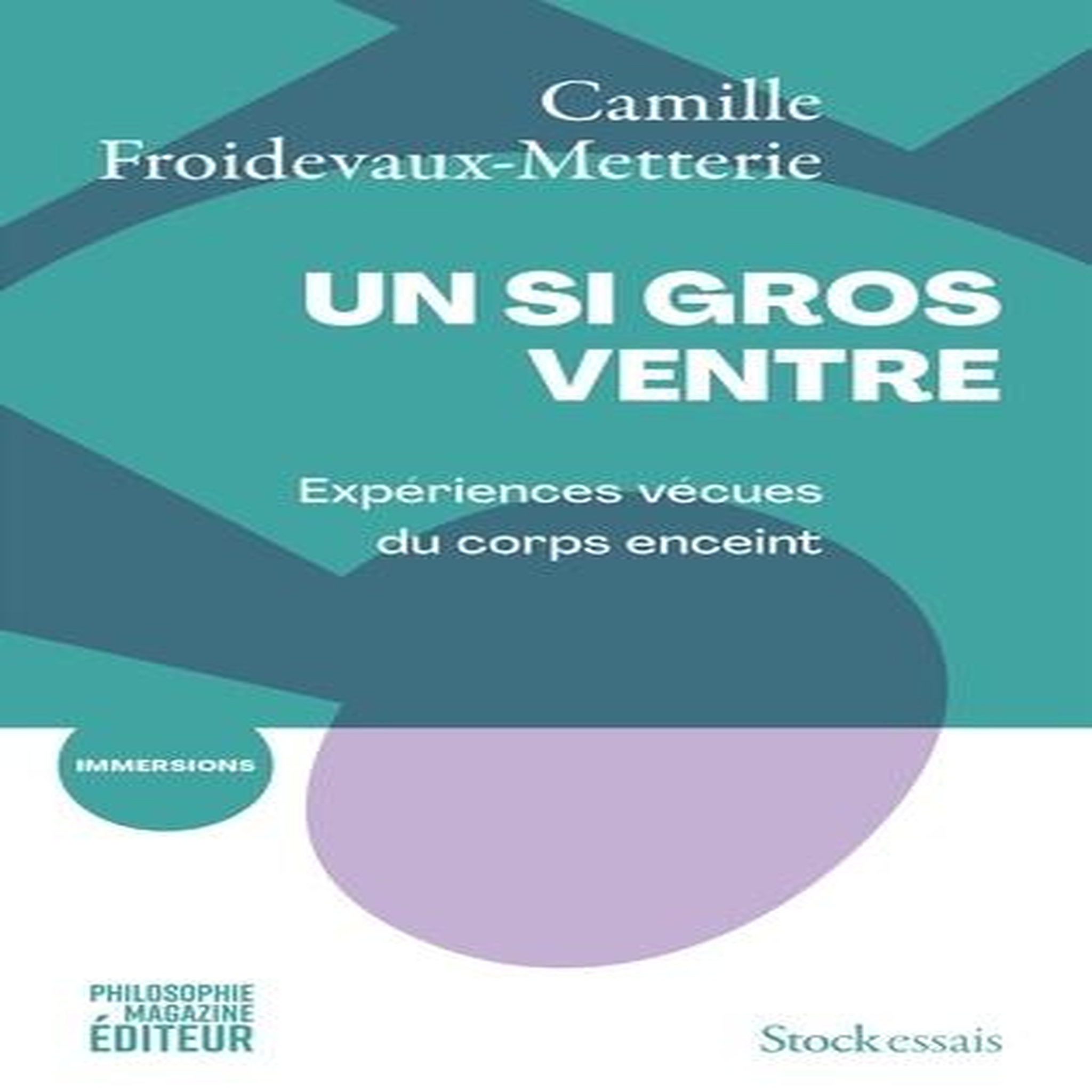 UN SI GROS VENTRE. EXPERIENCES VECUES DU CORPS ENCEINT, Froidevaux-Metterie Camille