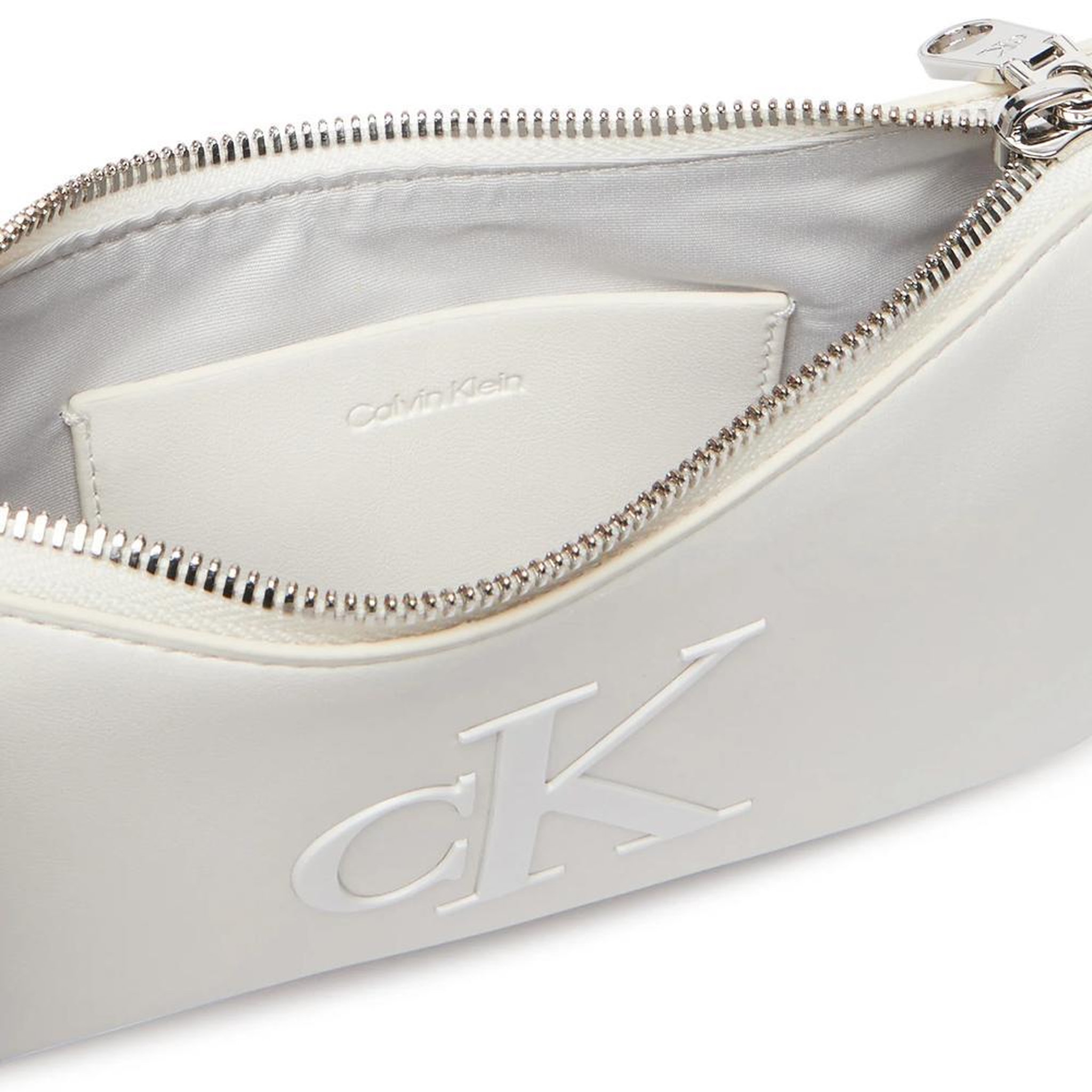 Voir la diapositive 3 : CALVIN KLEIN JEANS Sac à main blanc femme calvin klein bold mini