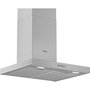 Voir la diapositive 1 : BOSCH Hotte décorative murale 60cm 63db 340m3/h inox - dwb64bc50