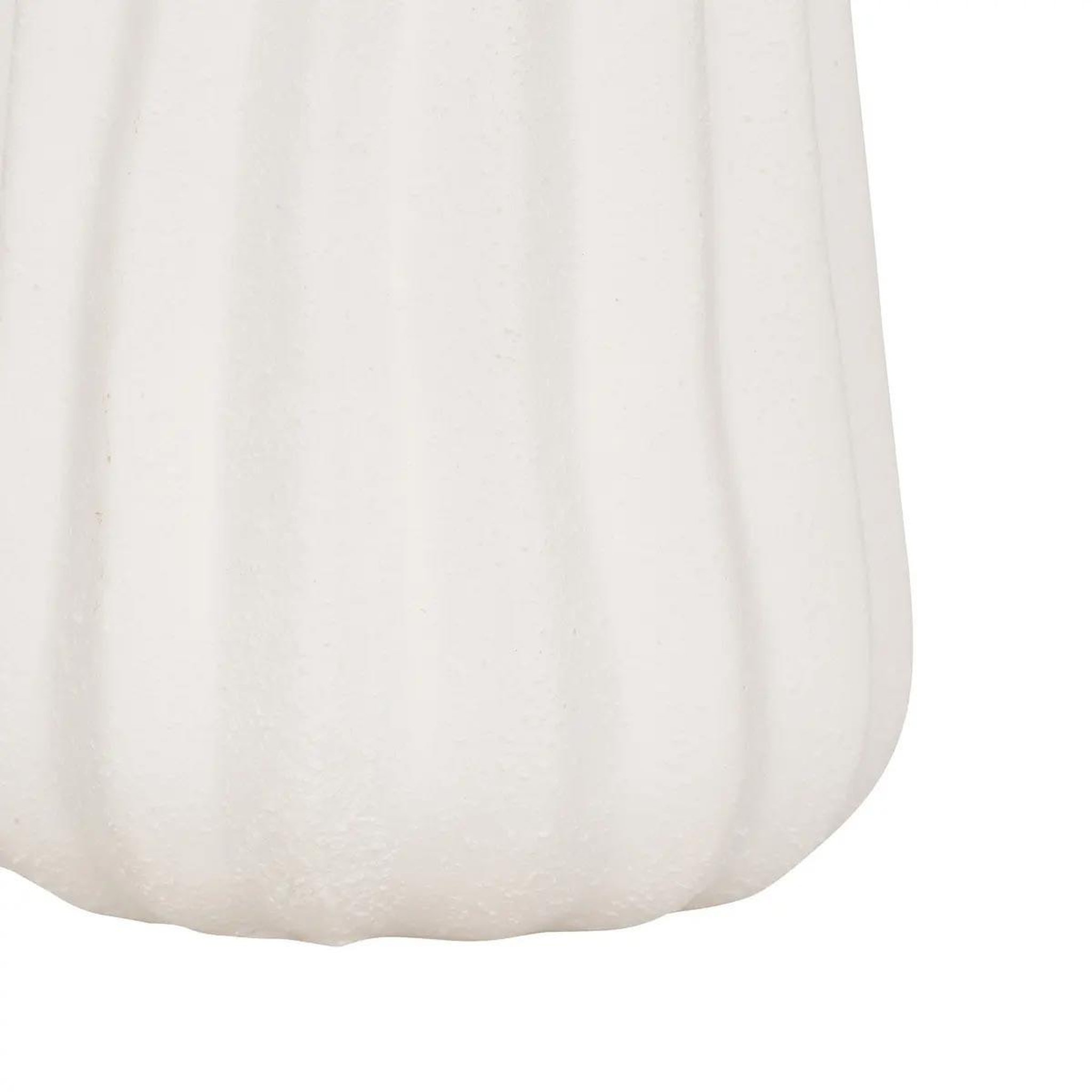 Voir la diapositive 3 : ATMOSPHERA Vase Design en Céramique  Fernan  30cm Blanc