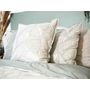 Voir la diapositive 3 : Home collection Parure housse de couette 100% coton lave 57fils pampelune