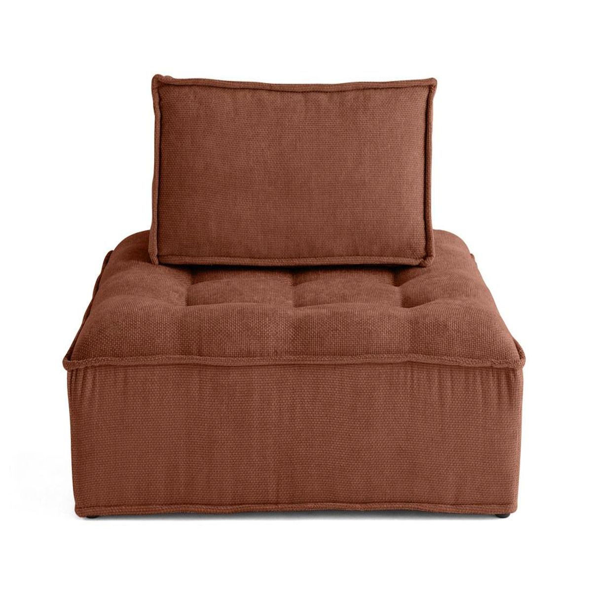 LISA DESIGN Marisol - module d'assise - velours texturé