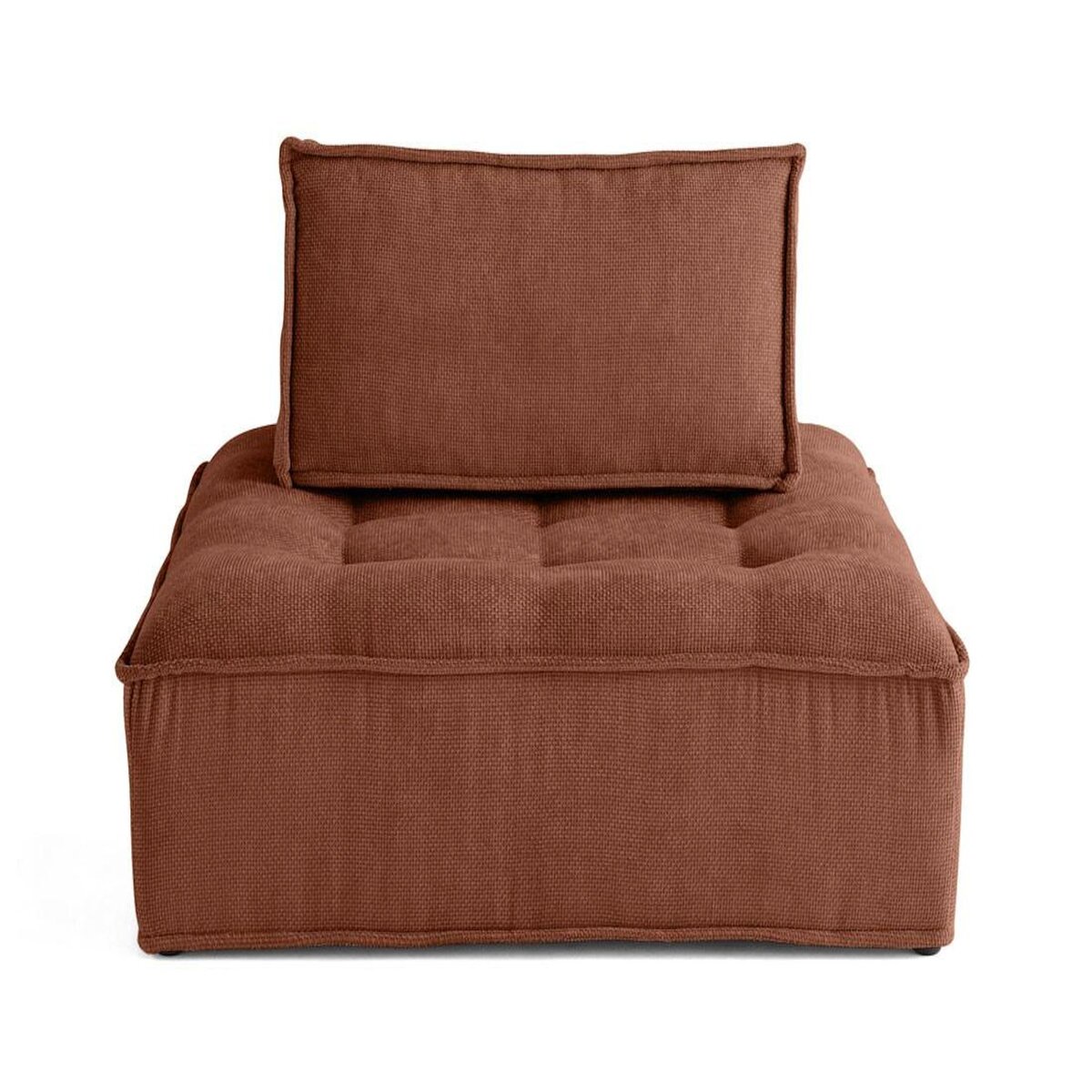 LISA DESIGN Marisol - module d'assise - velours texturé