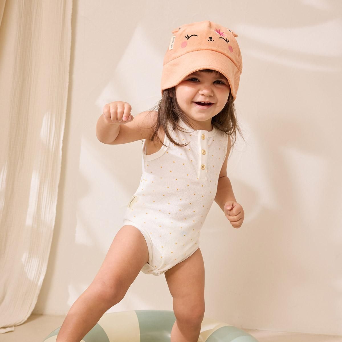 Petit Béguin Bob bébé en éponge Bahamas