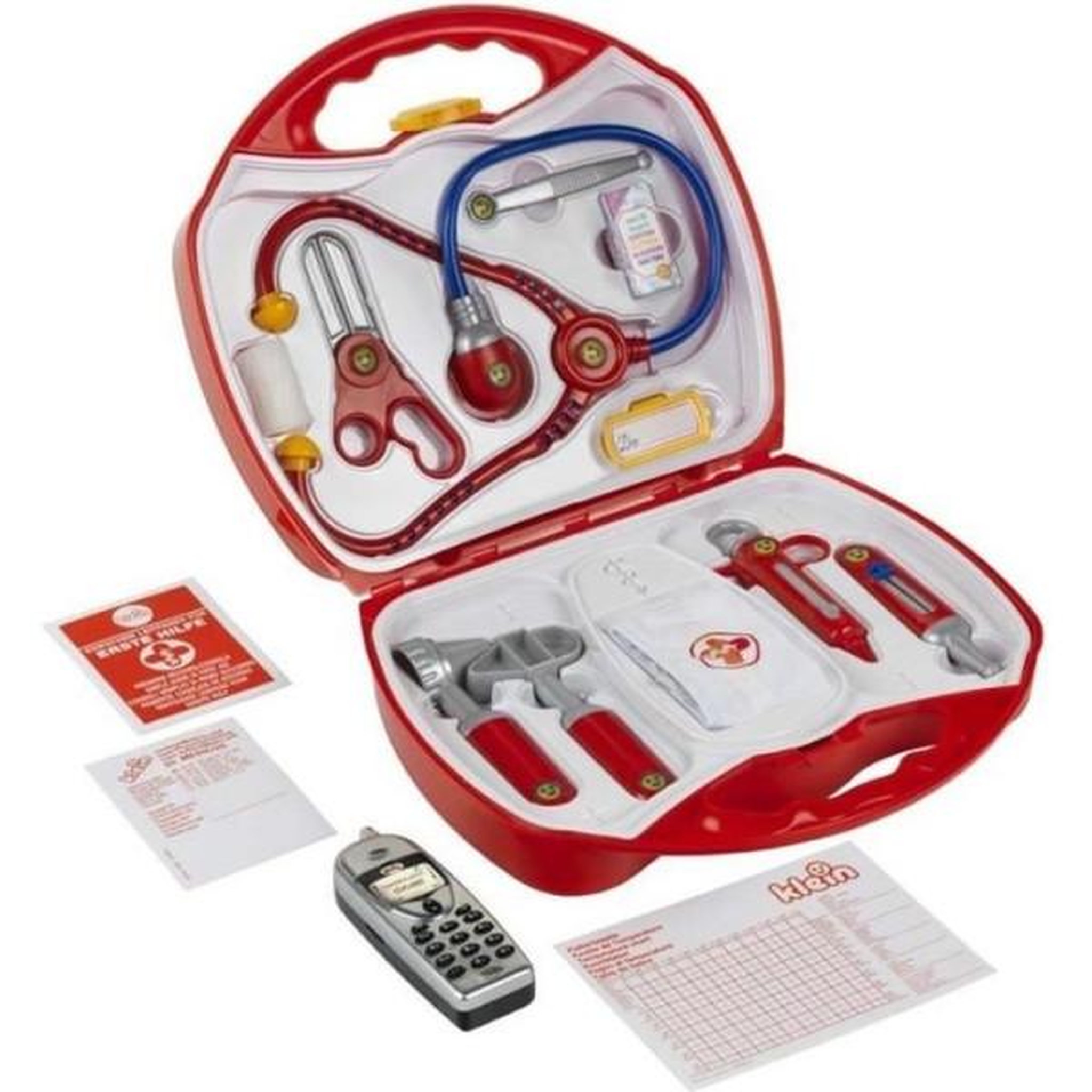Klein Klein - mallette docteur avec téléphone portable pour enfant