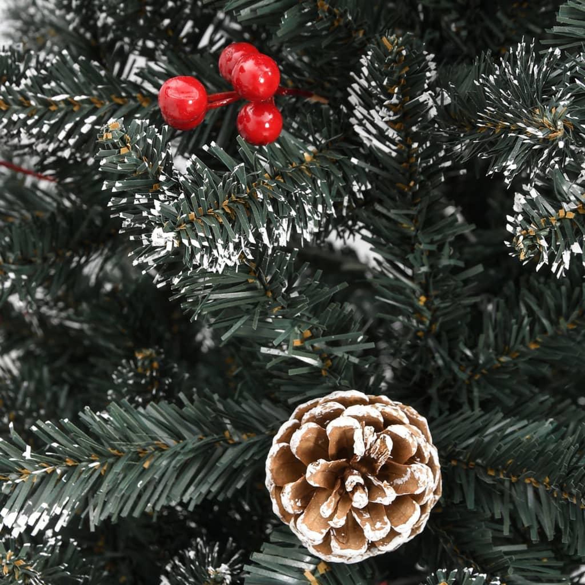 Voir la diapositive 6 : VIDAXL Sapin de Noël artificiel avec support Vert 150 cm PVC