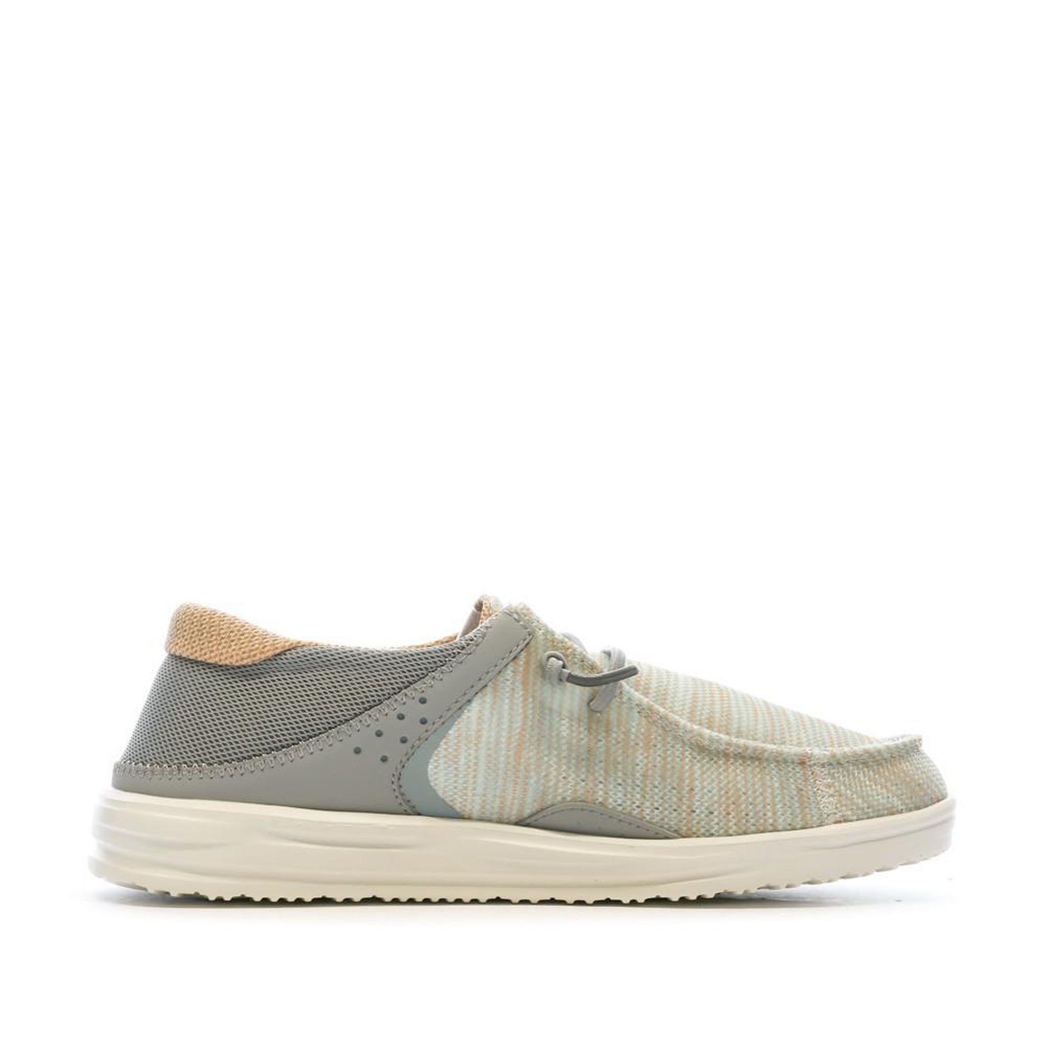 Voir la diapositive 2 : HEY DUDE Chaussures Grises tés Femme Hey Dude Wendy