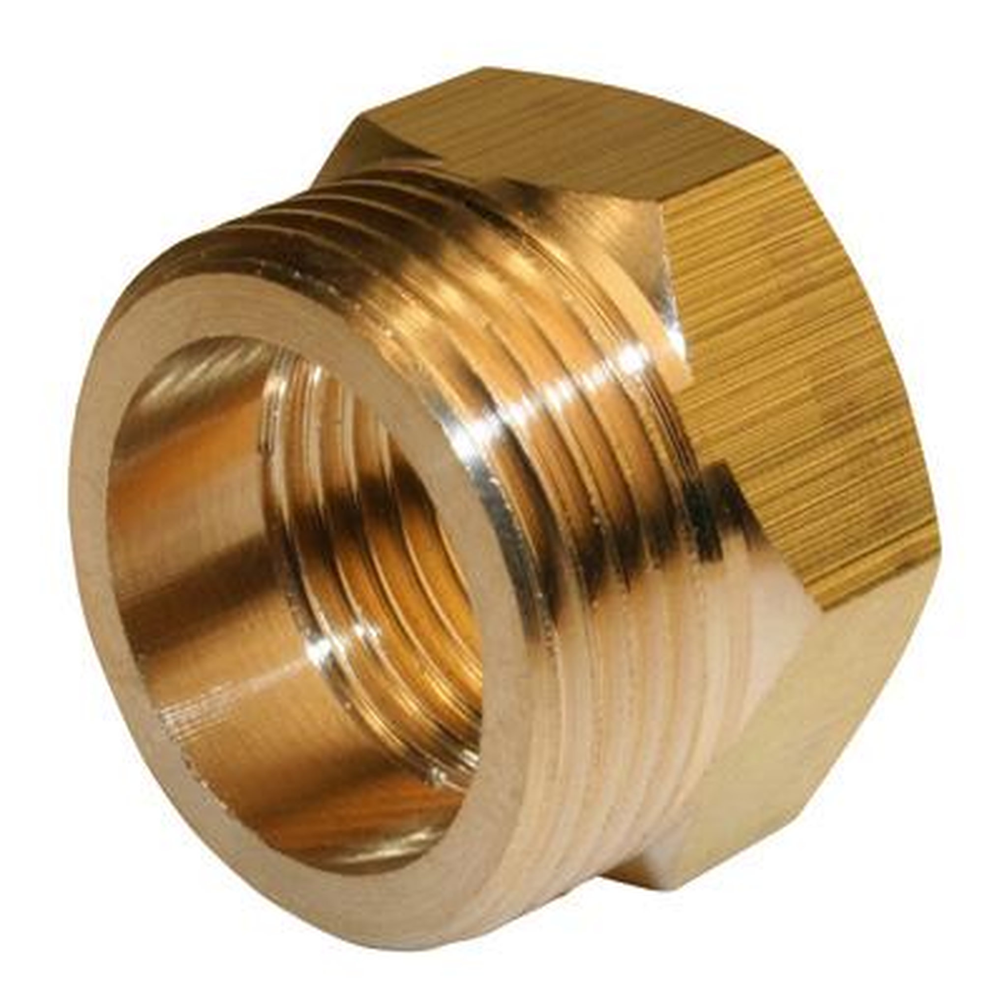 CENTRALE BRICO Mamelon à visser laiton M 33 x 42 pour tube en cuivre