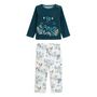 Voir la diapositive 1 : Petit Béguin Pyjama bébé 2 pièces en velours Borneo