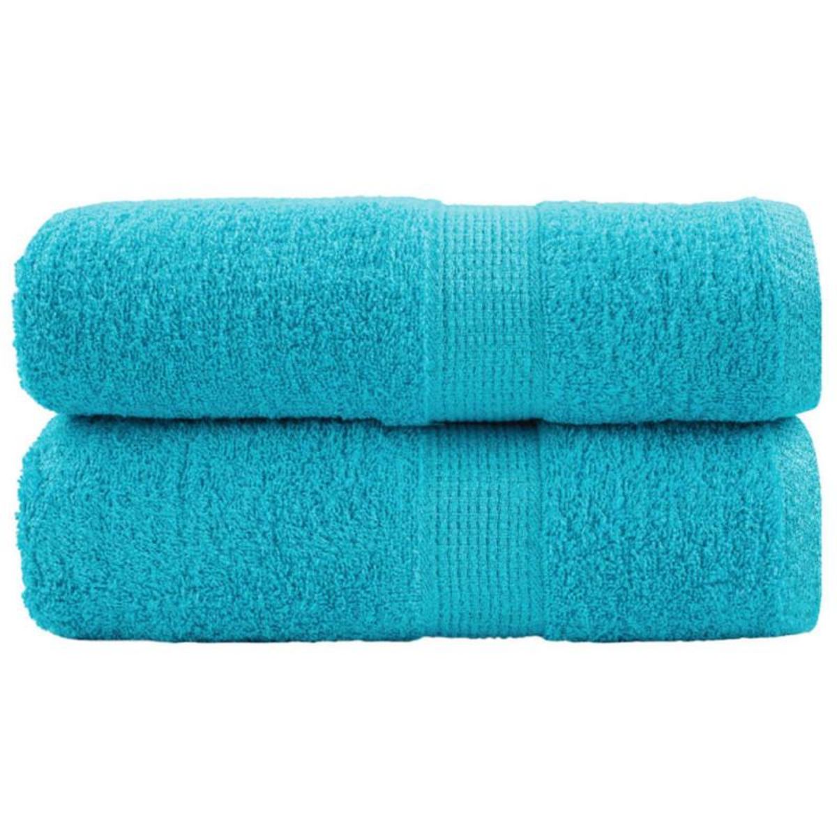 VIDAXL Serviettes d invité de qualité supérieure SOLUND 2 pcs