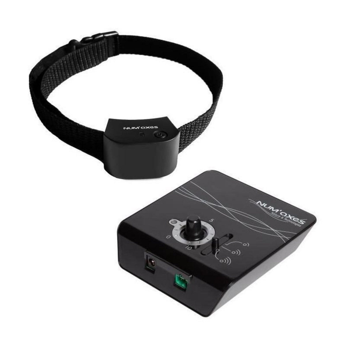 NUM'AXES NUMAXES Ensemble anti-fugue - Noir - Pour chat et petit chien