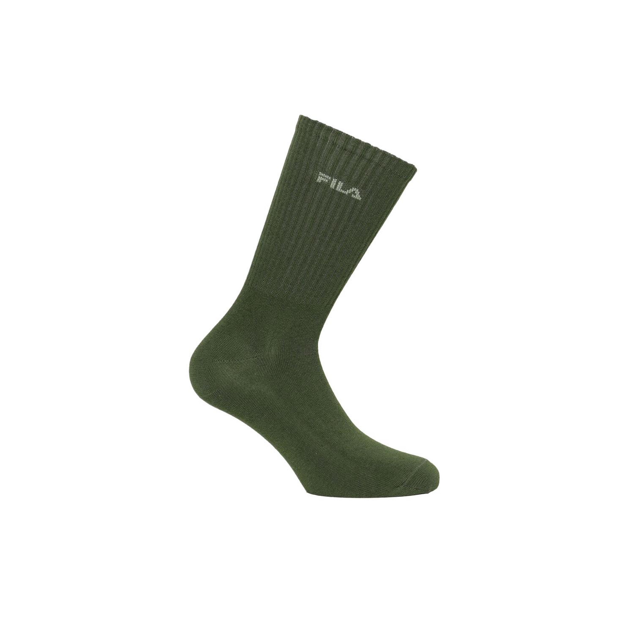 Voir la diapositive 3 : FILA Lot de 6 Paires de tennis homme en viscose de bambou FU5513