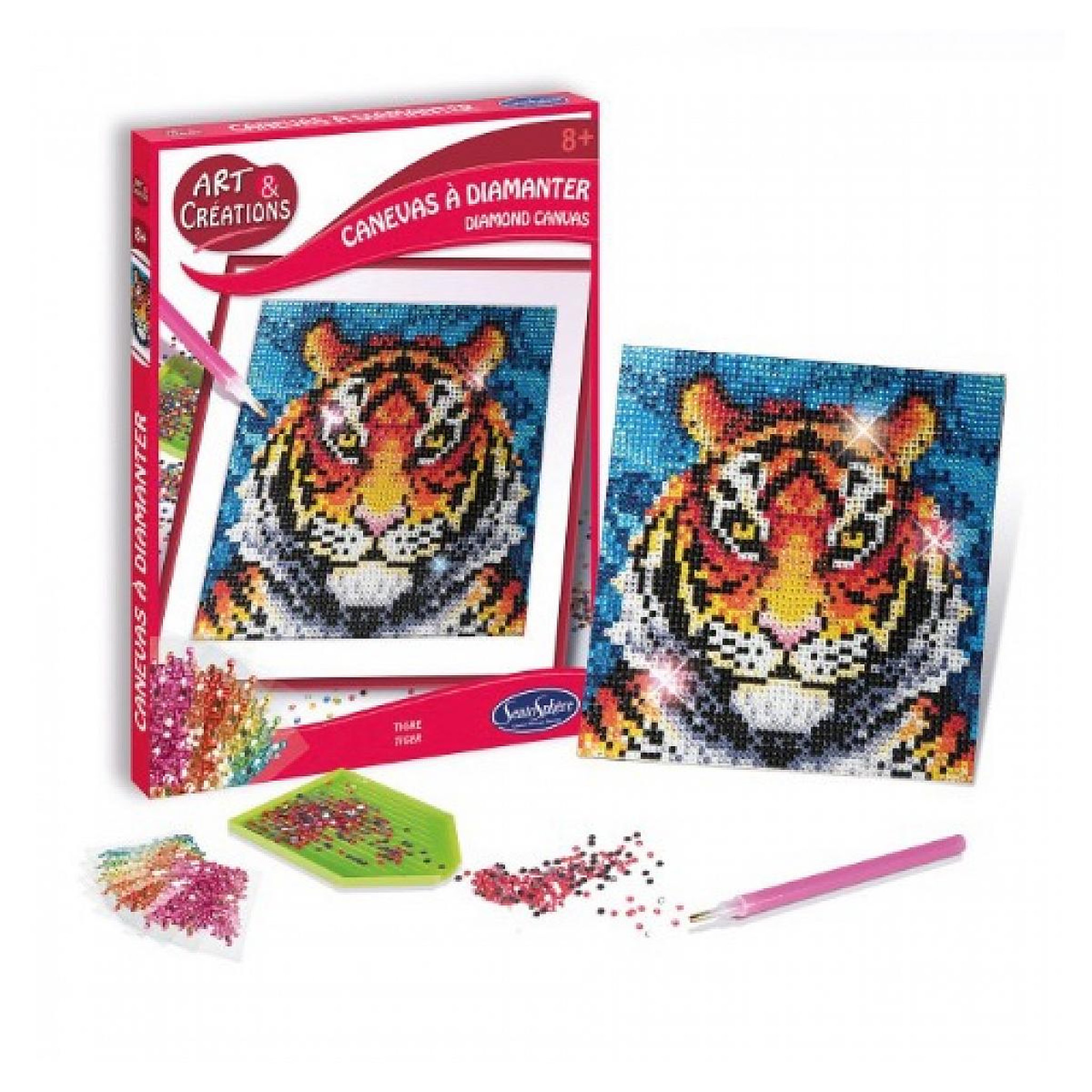 Sentosphere Canevas A Diamanter Tigre