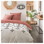 Voir la diapositive 1 : TODAY Parure housse de couette en coton 57 fils HUGO