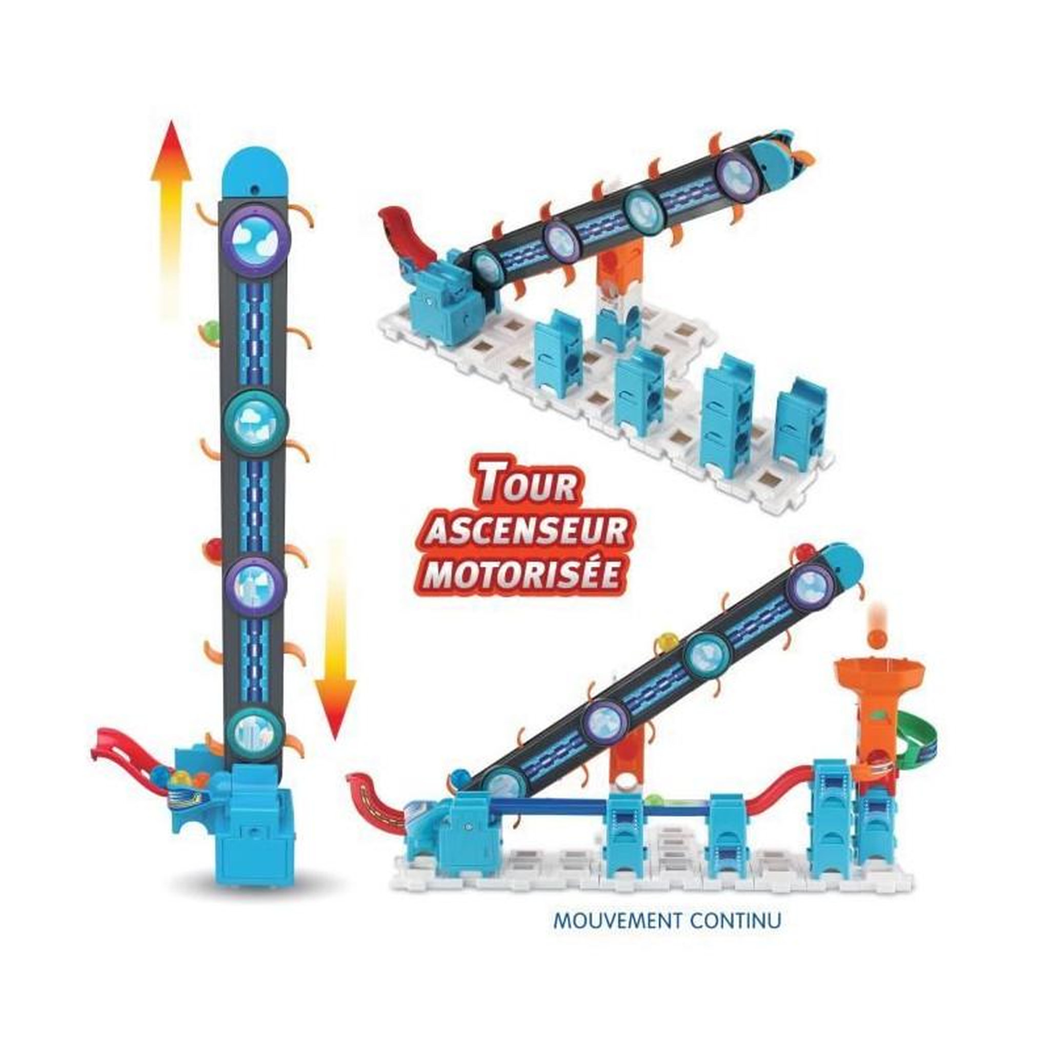 Voir la diapositive 4 : VTECH VTECH MARBLE RUSH - SUPER SKY TOWER SET XL300E