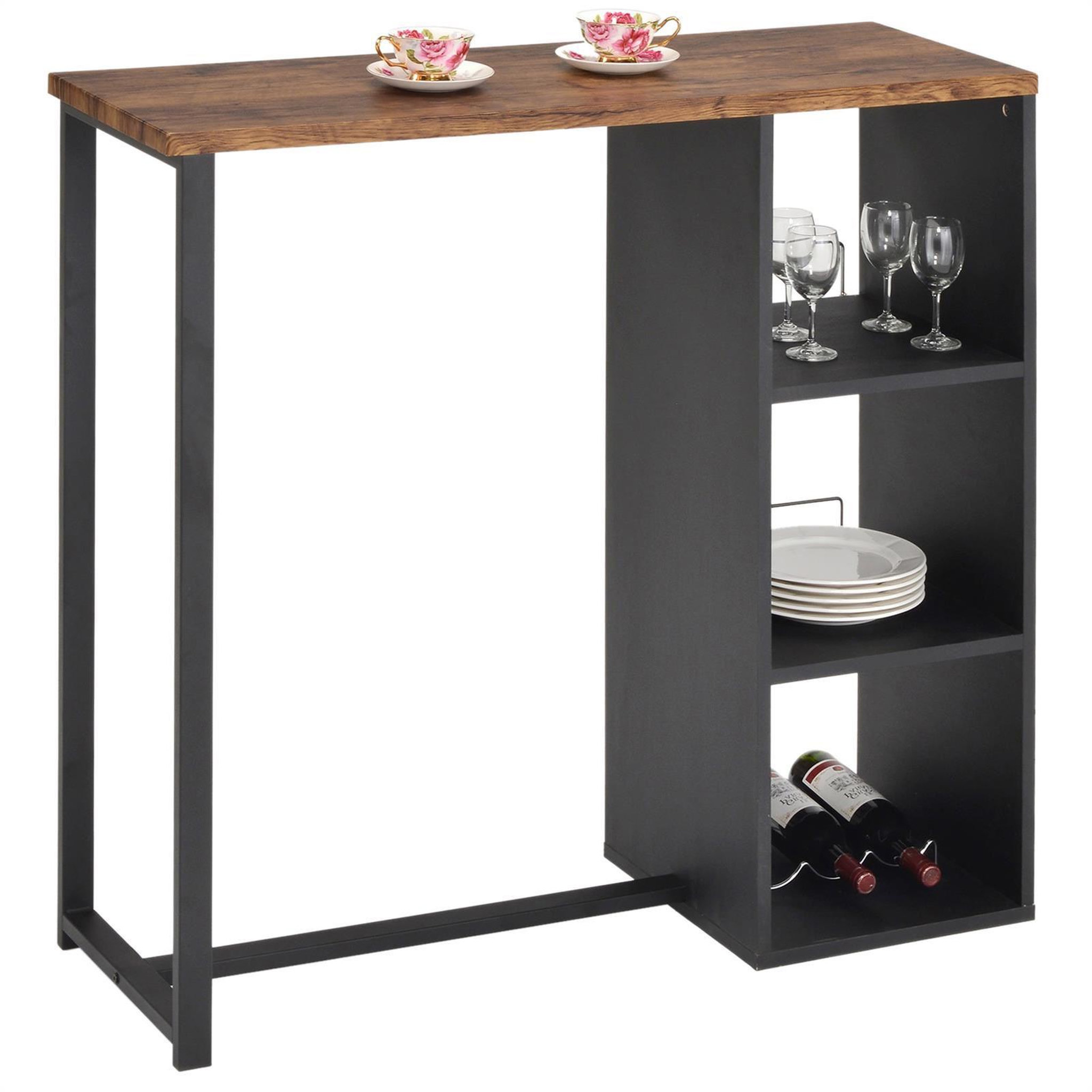 Voir la diapositive 1 : IDIMEX Table haute de bar PIAVA