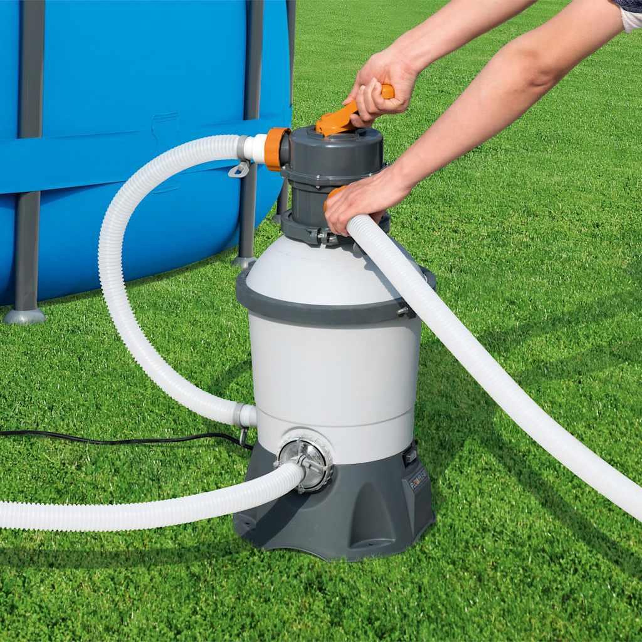 Voir la diapositive 2 : BESTWAY Bestway flowclear pompe de filtration a sable