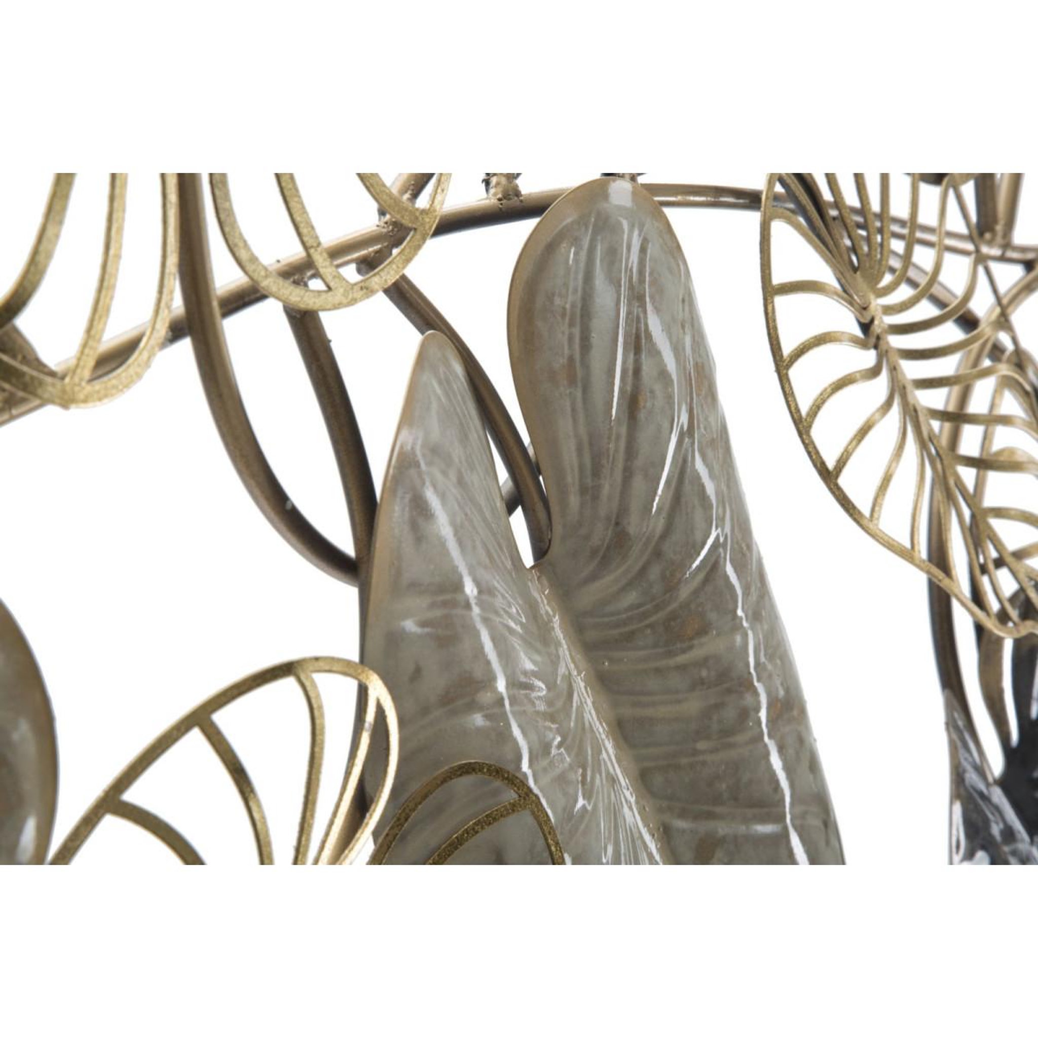 Voir la diapositive 3 : Paris Prix Décoration murale en métal  century  131cm multicolore