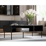 Voir la diapositive 6 : BEST MOBILIER Lavaggi - table basse - 2 niches - 110 cm