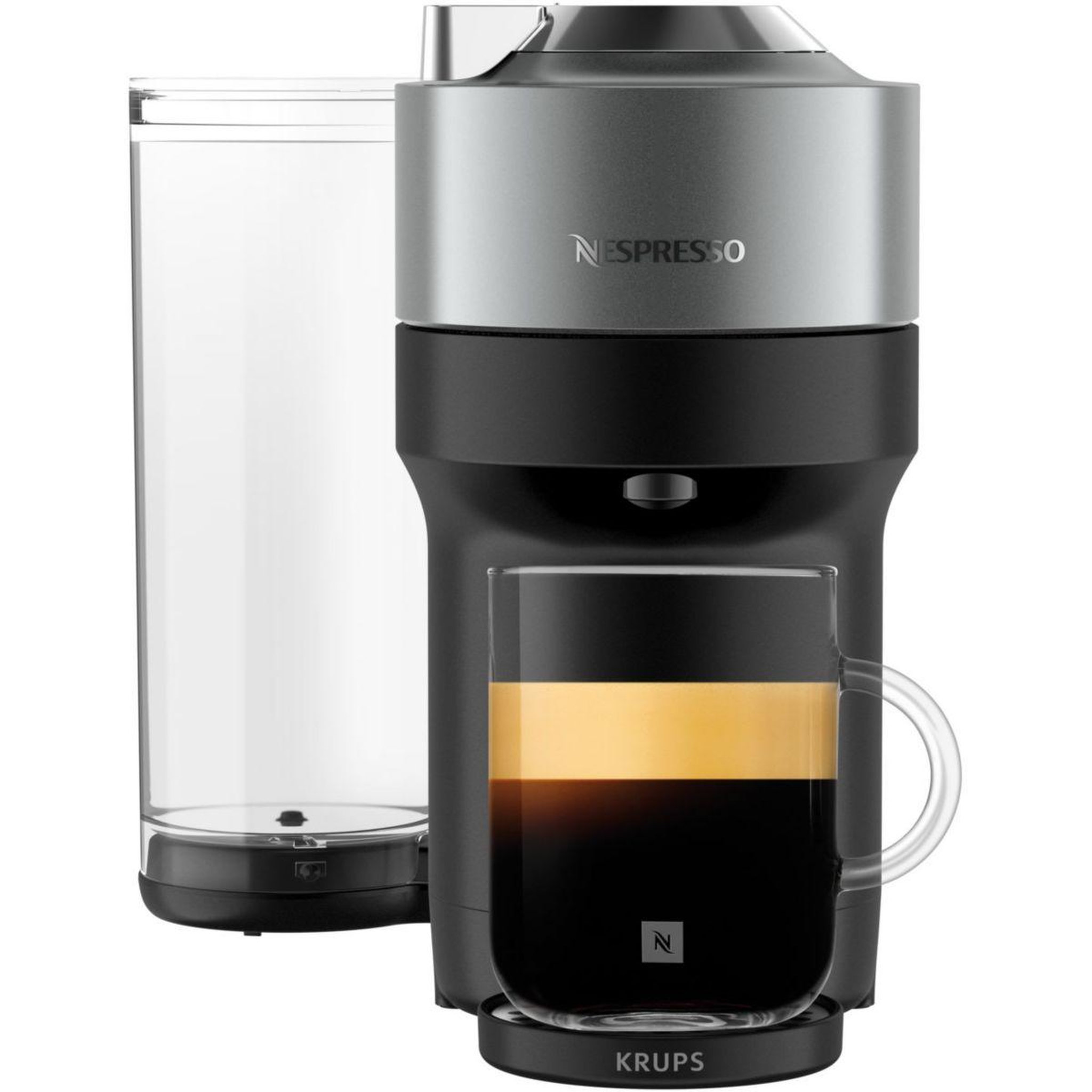 Voir la diapositive 4 : KRUPS Nespresso machine à capsules Vertuo Pop+ titane YY5359FD