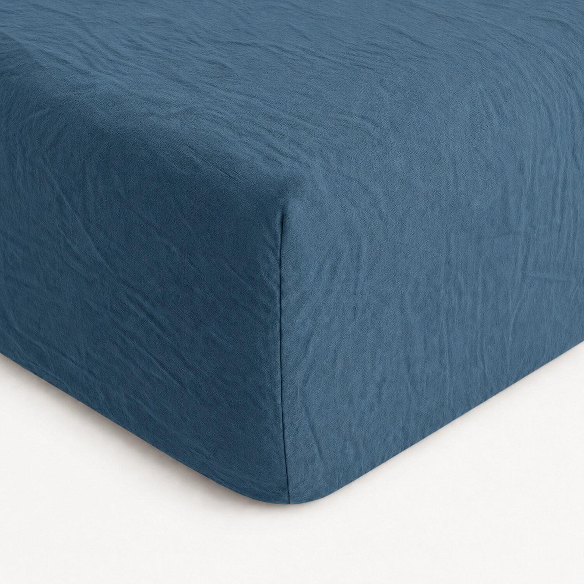 Voir la diapositive 1 : Home collection Drap housse microfibre lavee