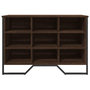 Voir la diapositive 4 : VIDAXL Armoire à chaussures chêne marron 90x38x61,5 cm bois ingénierie