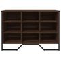 Voir la diapositive 4 : VIDAXL Armoire à chaussures chêne marron 90x38x61,5 cm bois ingénierie