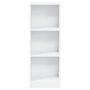 Voir la diapositive 4 : VIDAXL Bibliotheque a 3 niveaux blanc 40x24x109 cm bois d'ingenierie