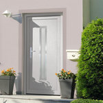 VIDAXL Porte d'entree Blanc 98x200 cm PVC