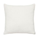 ATMOSPHERA Coussin Déco Effet Mohair  Kodi  45x45cm Ivoire