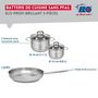 Voir la diapositive 2 : ELO Ensemble de 1 Poêle de cuisson 28 cm et 2 faitouts 12 et 14 cm Elo Profi Brillant