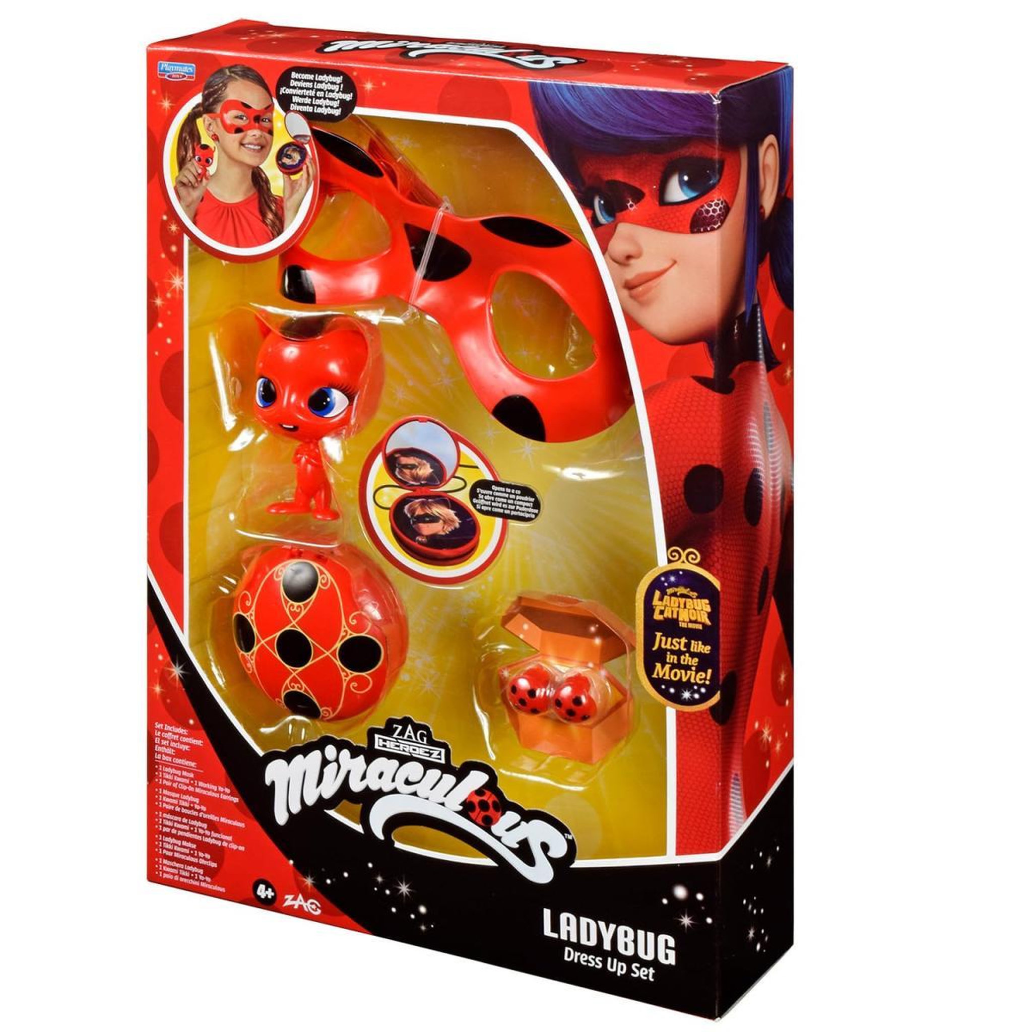BANDAI Miraculous Ladybug - Set de transformation - Accessoires deguisement