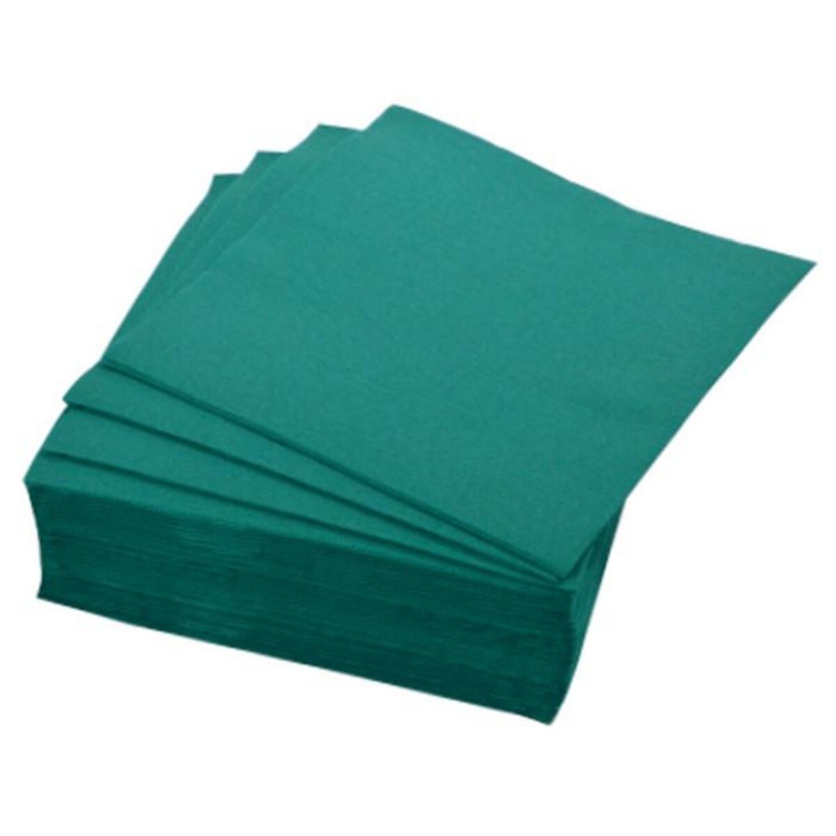 Paris Prix Lot de 40 Serviettes en Papier  Vitamine  25x25cm Émeraude