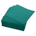 Paris Prix Lot de 40 Serviettes en Papier  Vitamine  25x25cm Émeraude