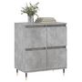 Voir la diapositive 3 : VIDAXL Buffet Gris beton 60x35x70 cm Bois d'ingenierie