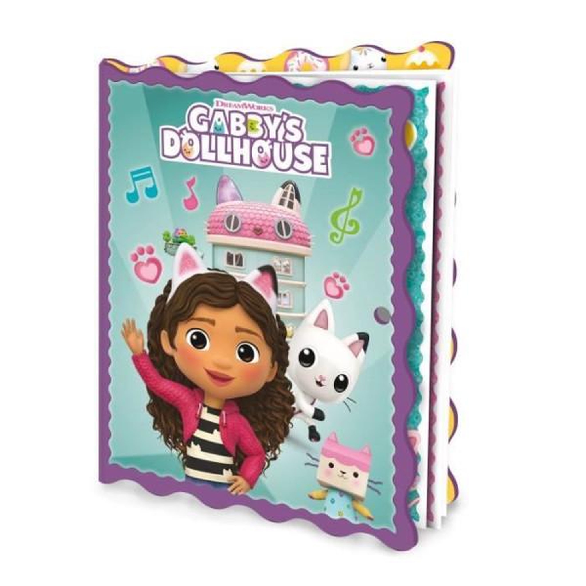 Voir la diapositive 3 : LISCIANI GIOCHI Journal secret - lisciani - gabby's dollhouse - stylos magiques - lampe uv et cadenas - personnalisation créative