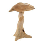 Paris Prix Champignon Déco en Teck  Kent  75cm Naturel