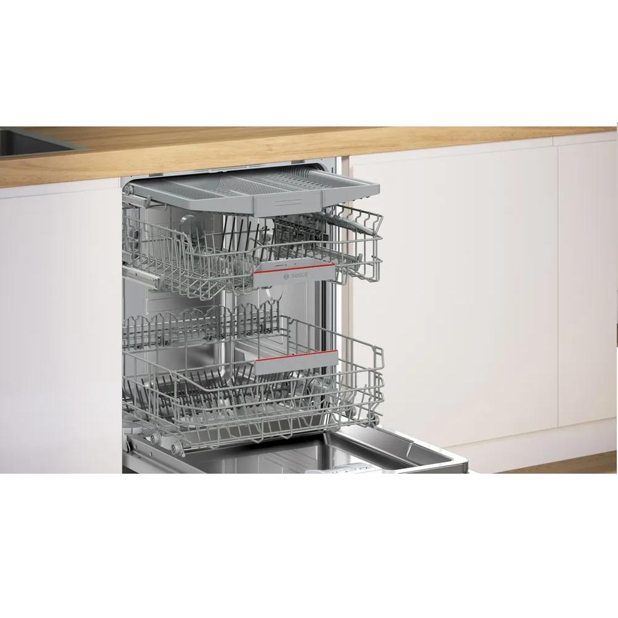 Voir la diapositive 6 : BOSCH Lave-vaisselle 60cm 14 couverts 42db tout intégrable - smv4hcx07e
