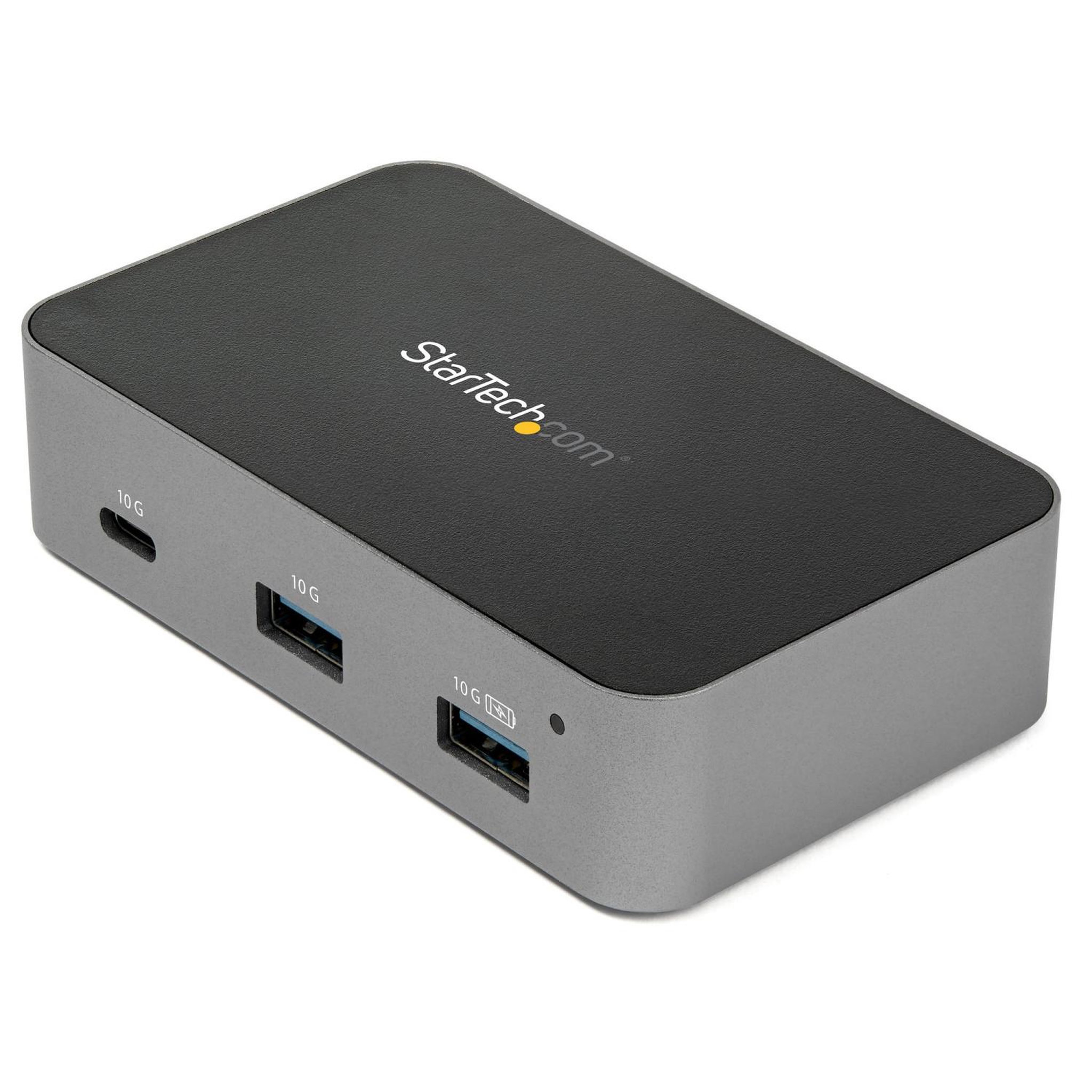 Voir la diapositive 2 : Startech Concentrateur USB-C StarTech Modèle de Concentrateur USB-C Gris et Noir
