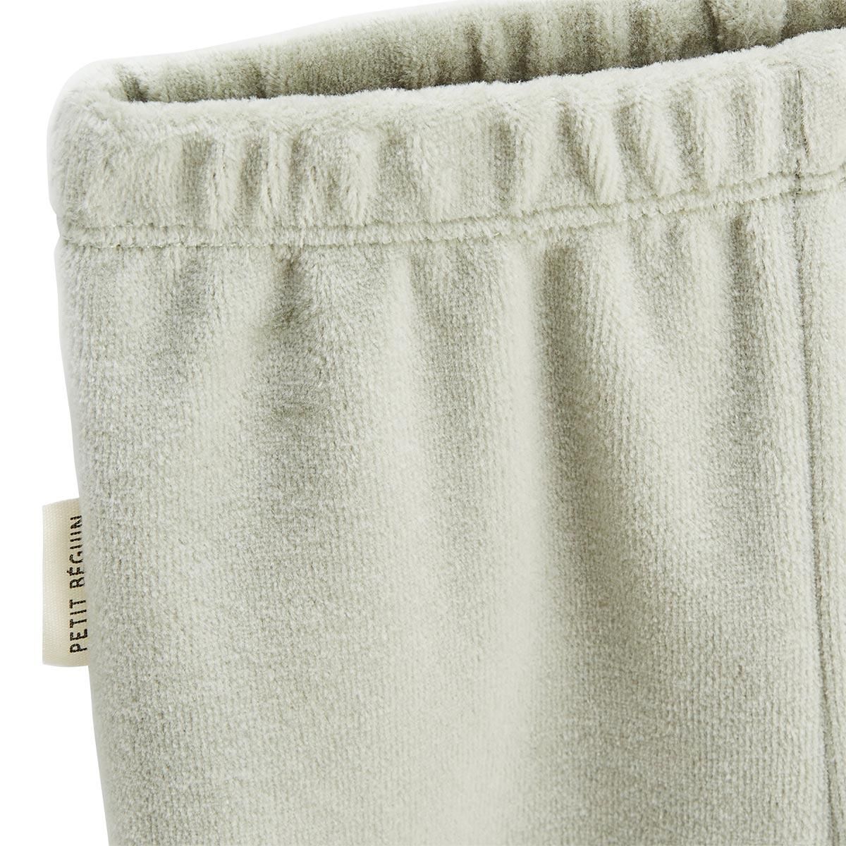 Petit Béguin Pyjama enfant 2 pièces en velours Lison